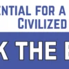 Back The Blue - Bumper Sticker 2 Pack
