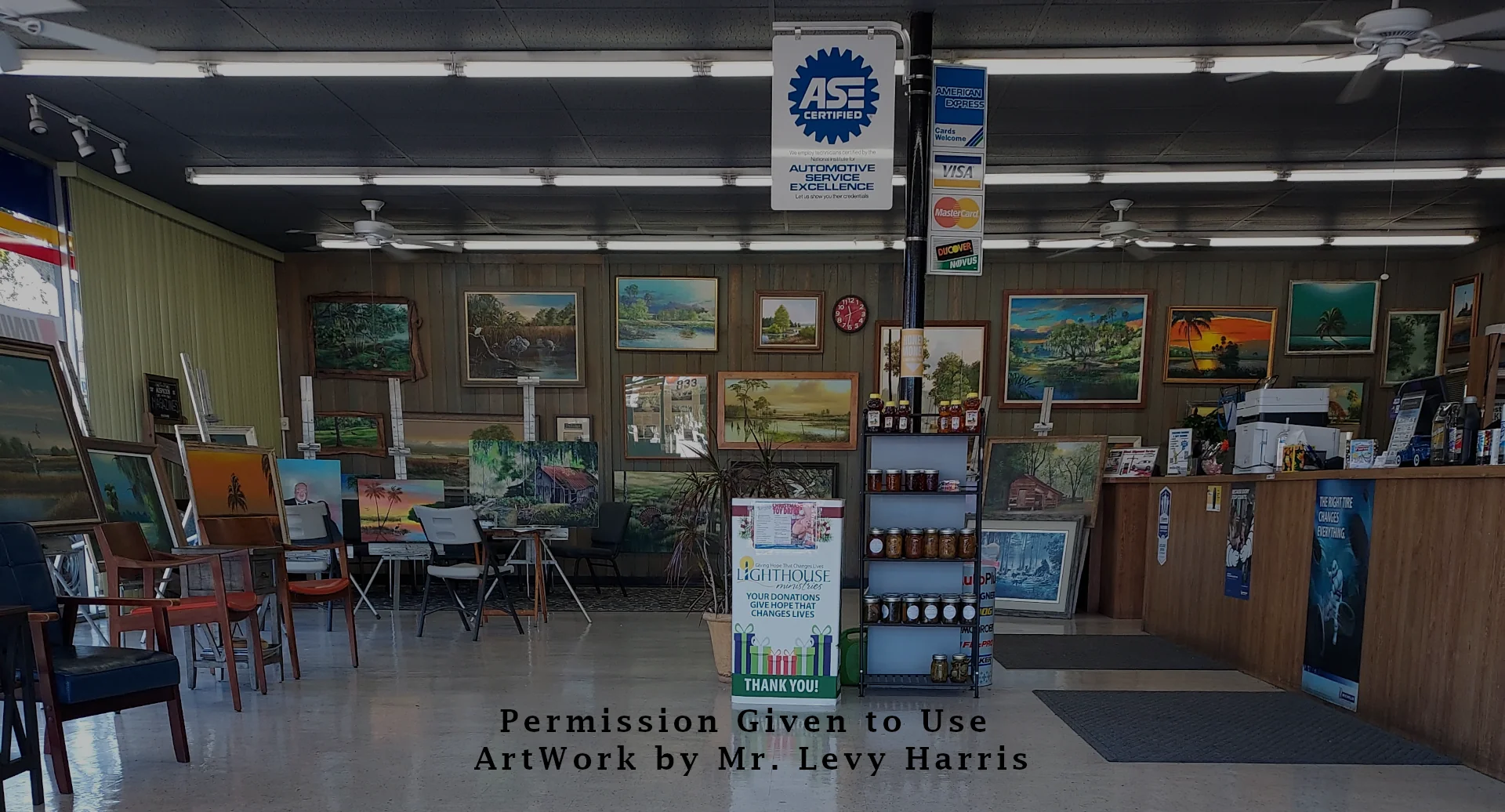 Pastor Hazen Art Gallery